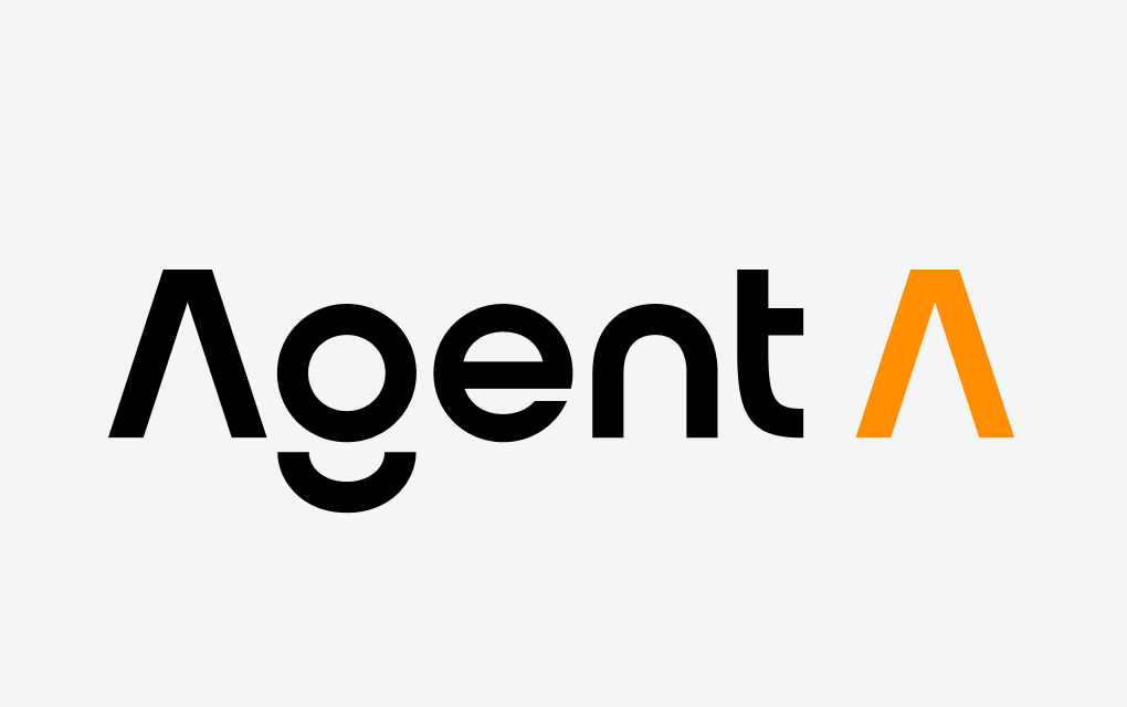 Agent A logo on light background