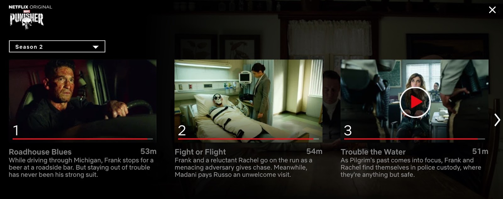 netflix punisher series 2