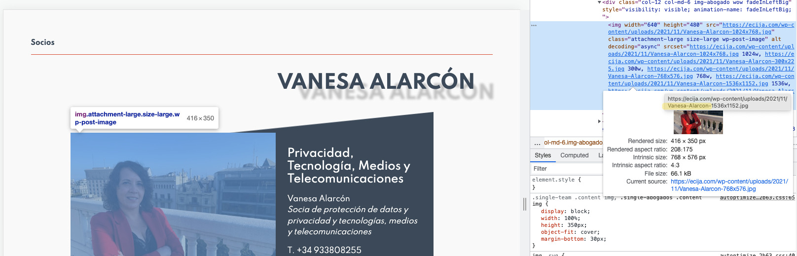 Ejemplo de buen uso del nombre en el archivo de la imagen