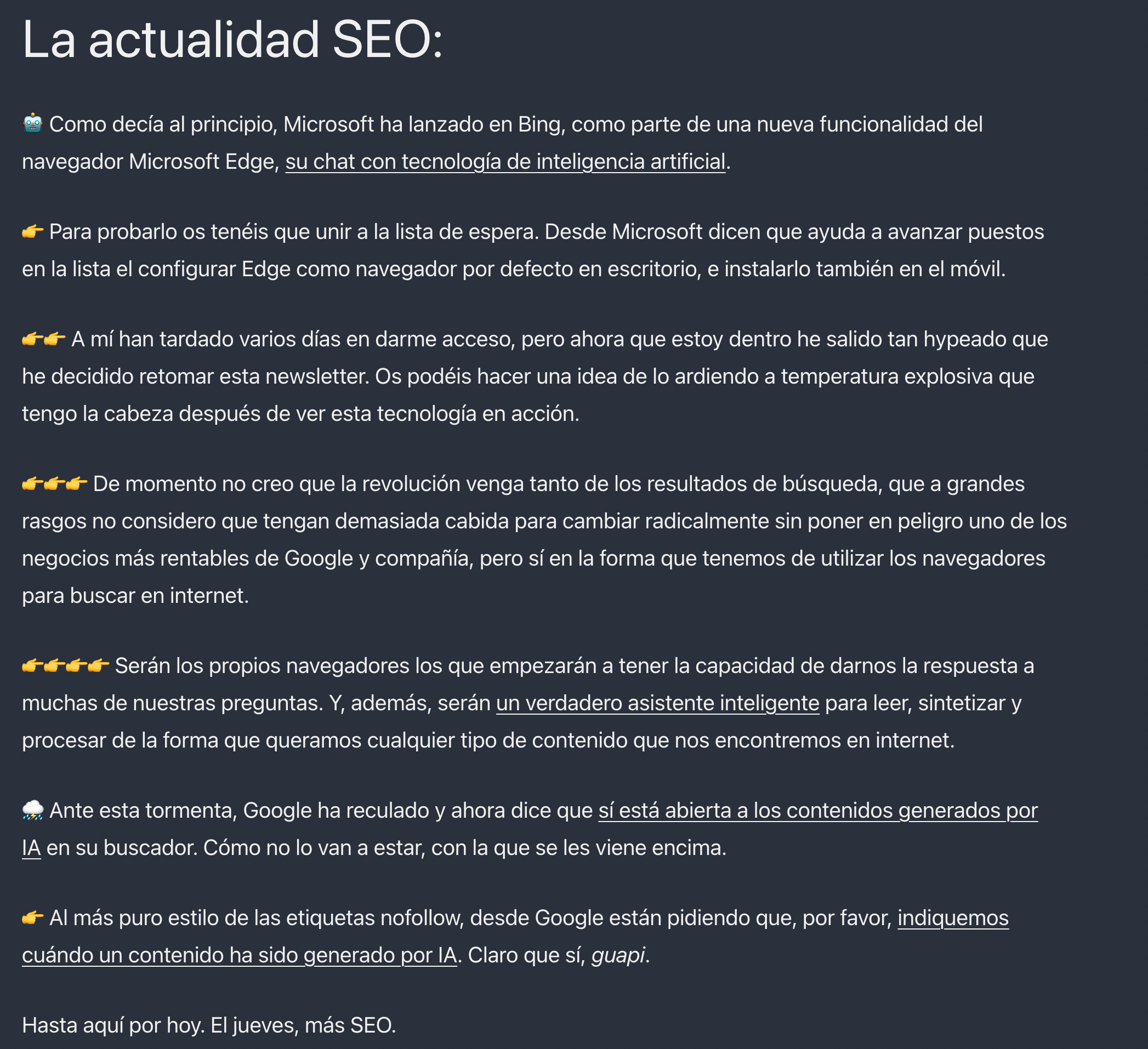 La newsletter de Jakub Motyka