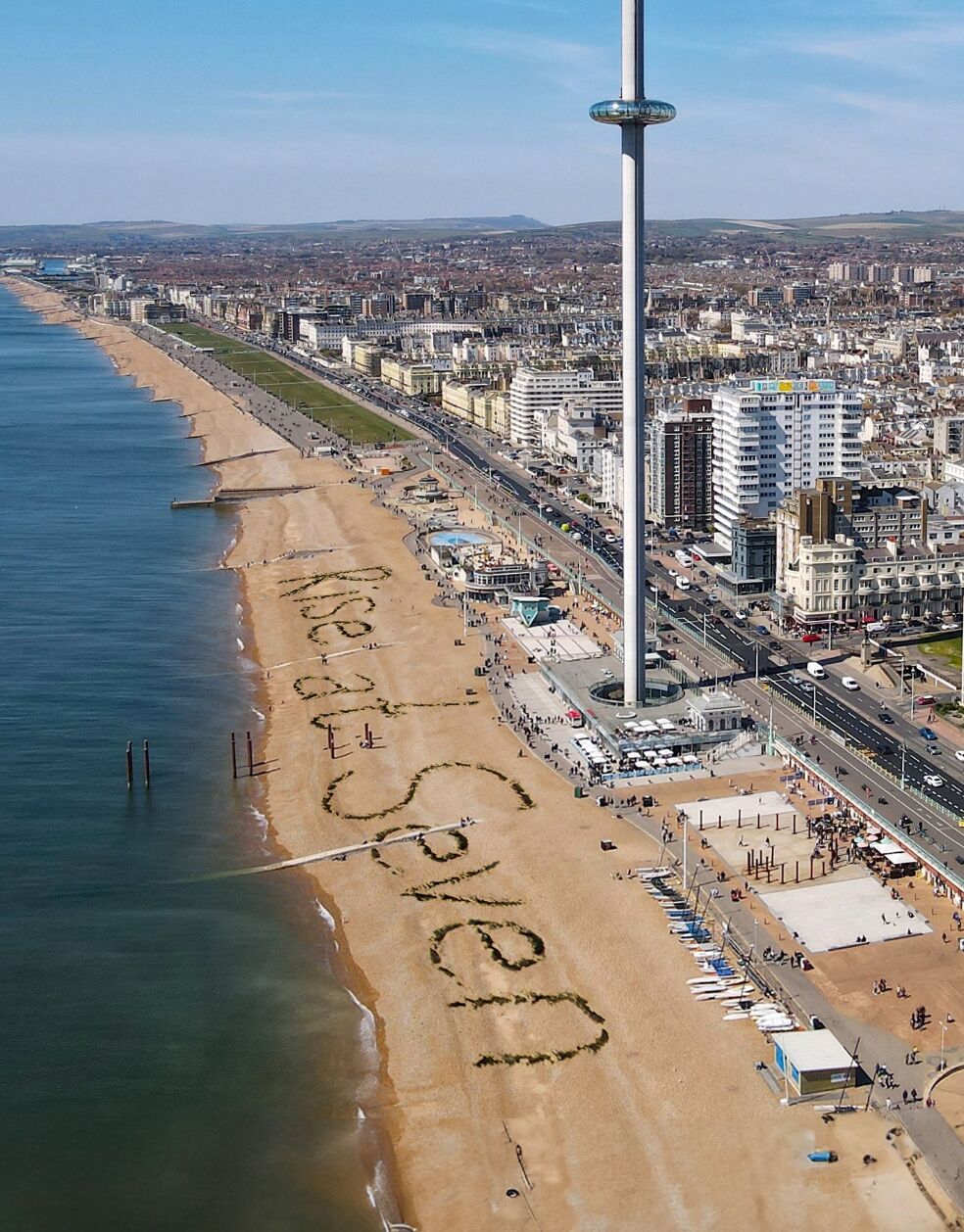 Ejemplo de brand awareness de Rise at Seven en BrightonSEO.