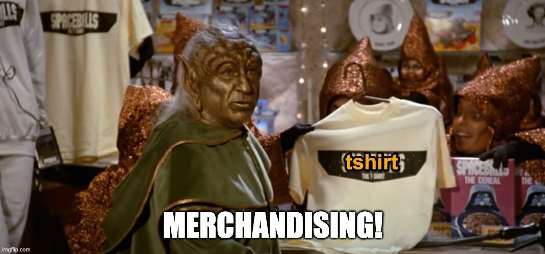 Moichandising, donde se hace el verdadero dinero del cine