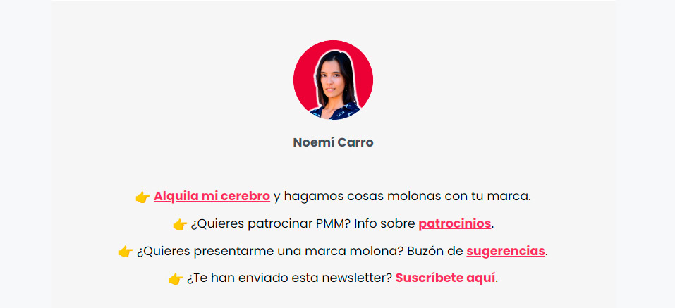 Ejemplo de cómo monetizar una newsletter con consultoría