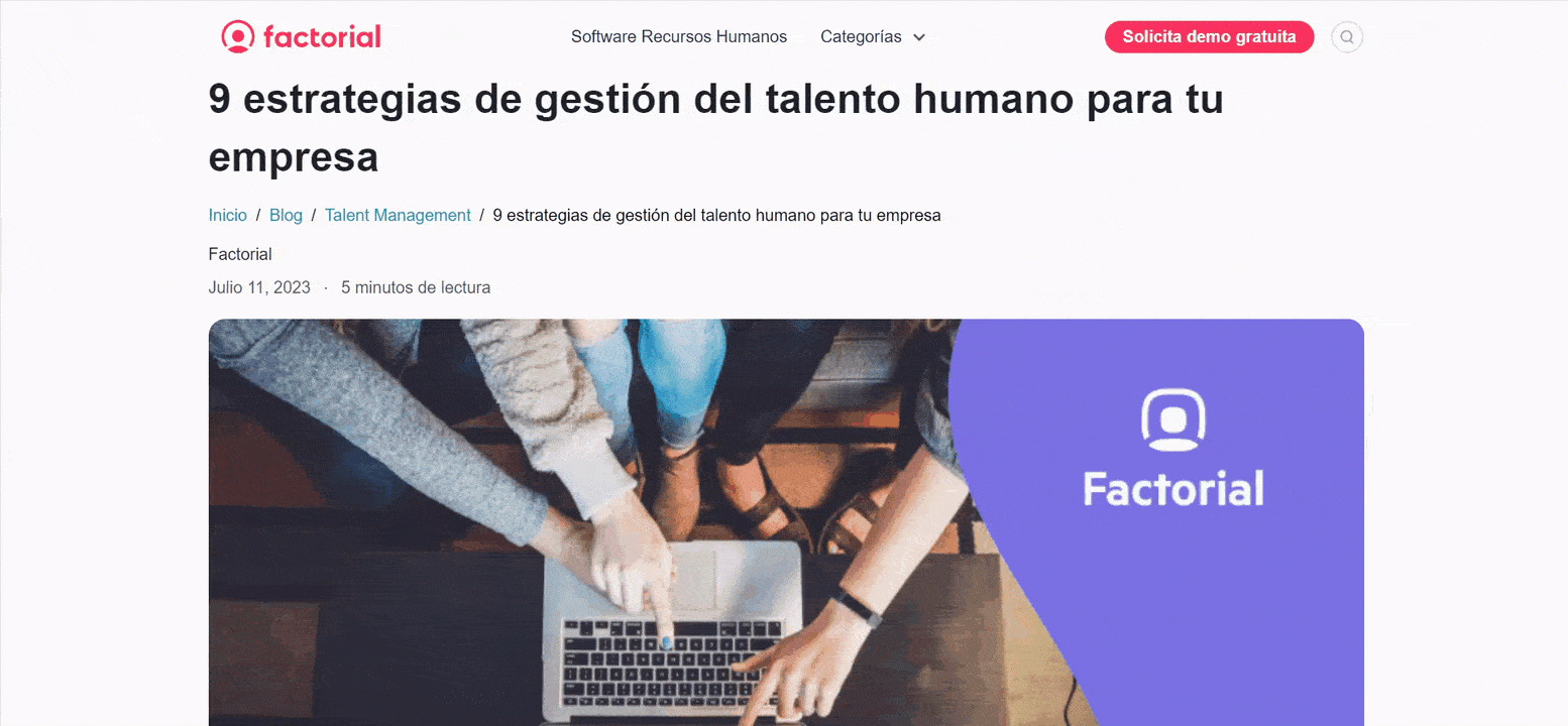 Ejemplo de post con lista ampliada