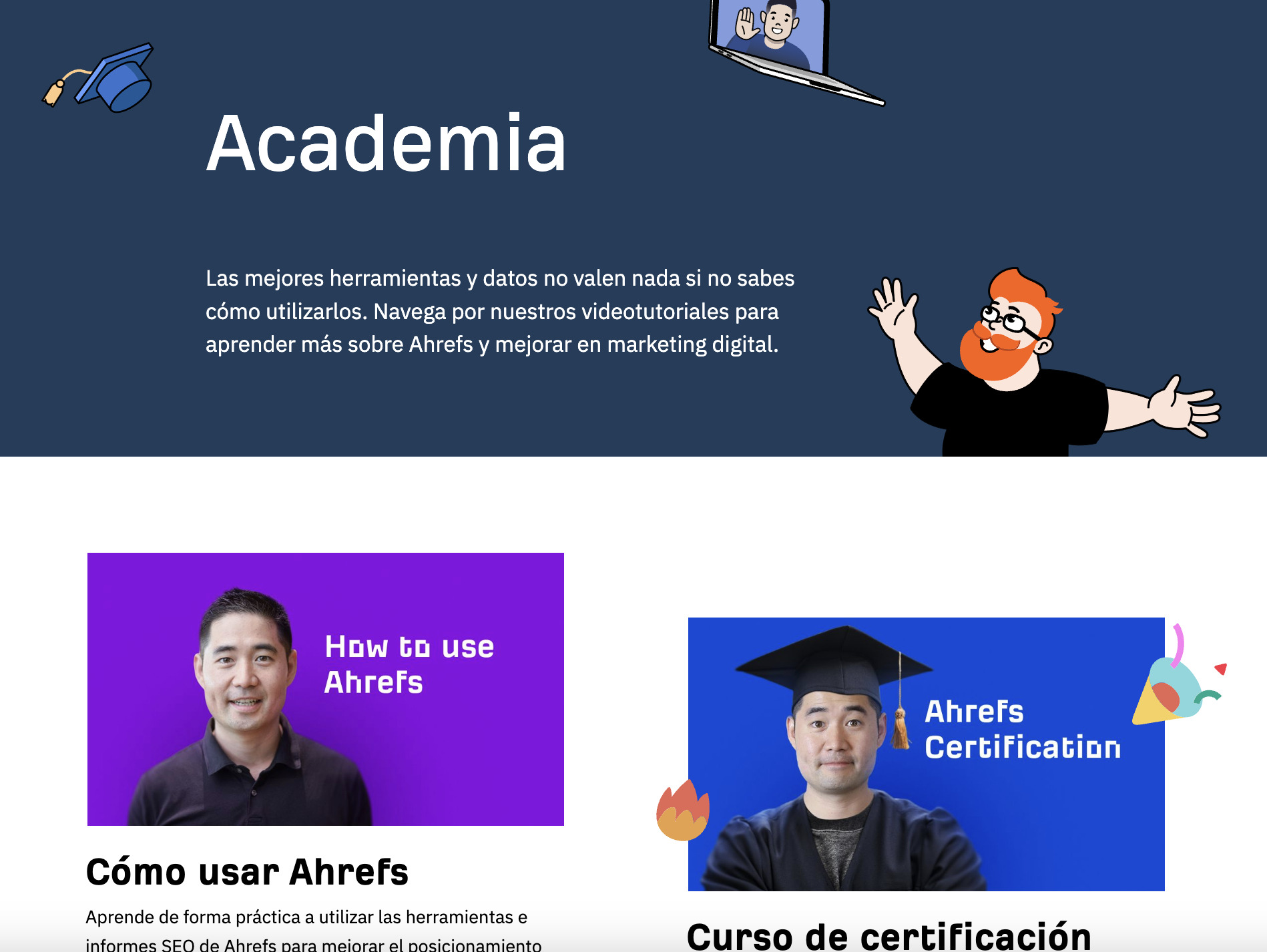 Academia de Ahrefs