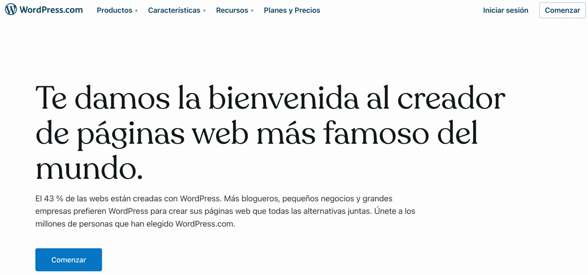 La propuesta de valor de WordPress
