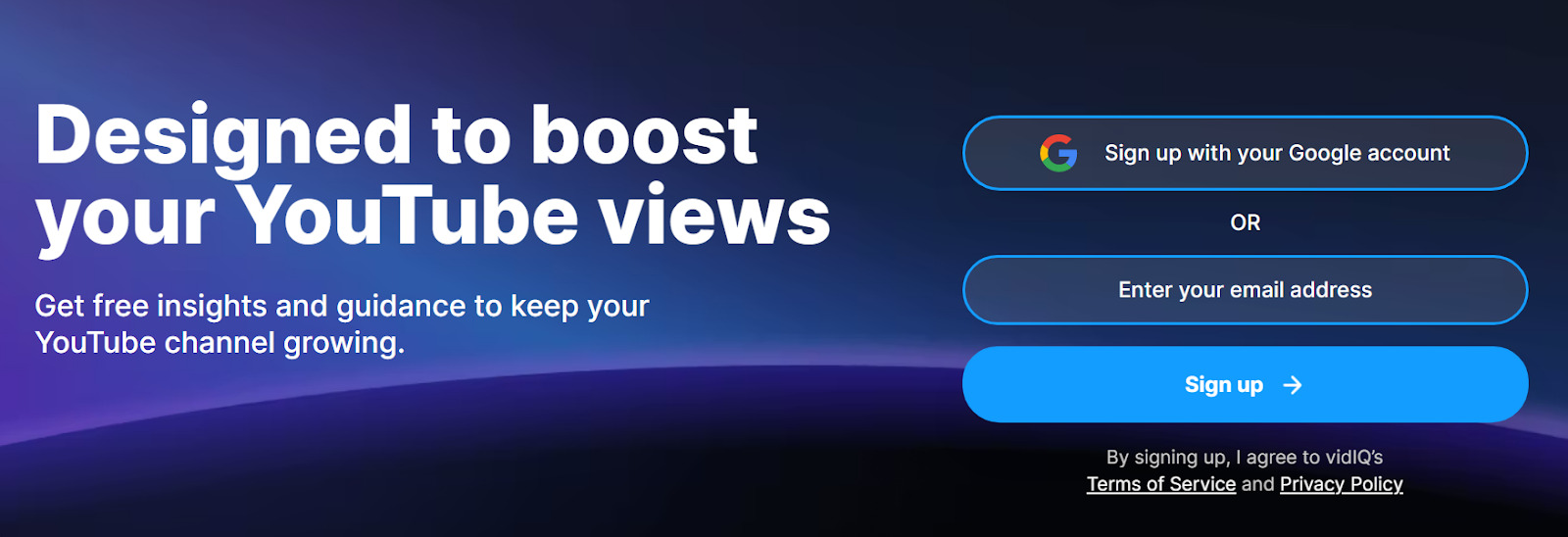 Propuesta de valor de vidIQ