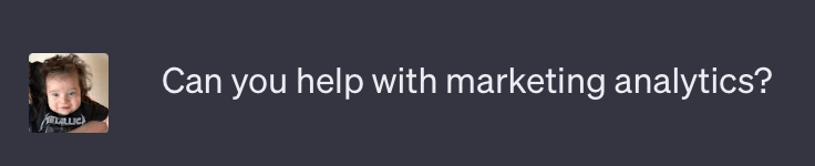 Una pregunta a ChatGPT.