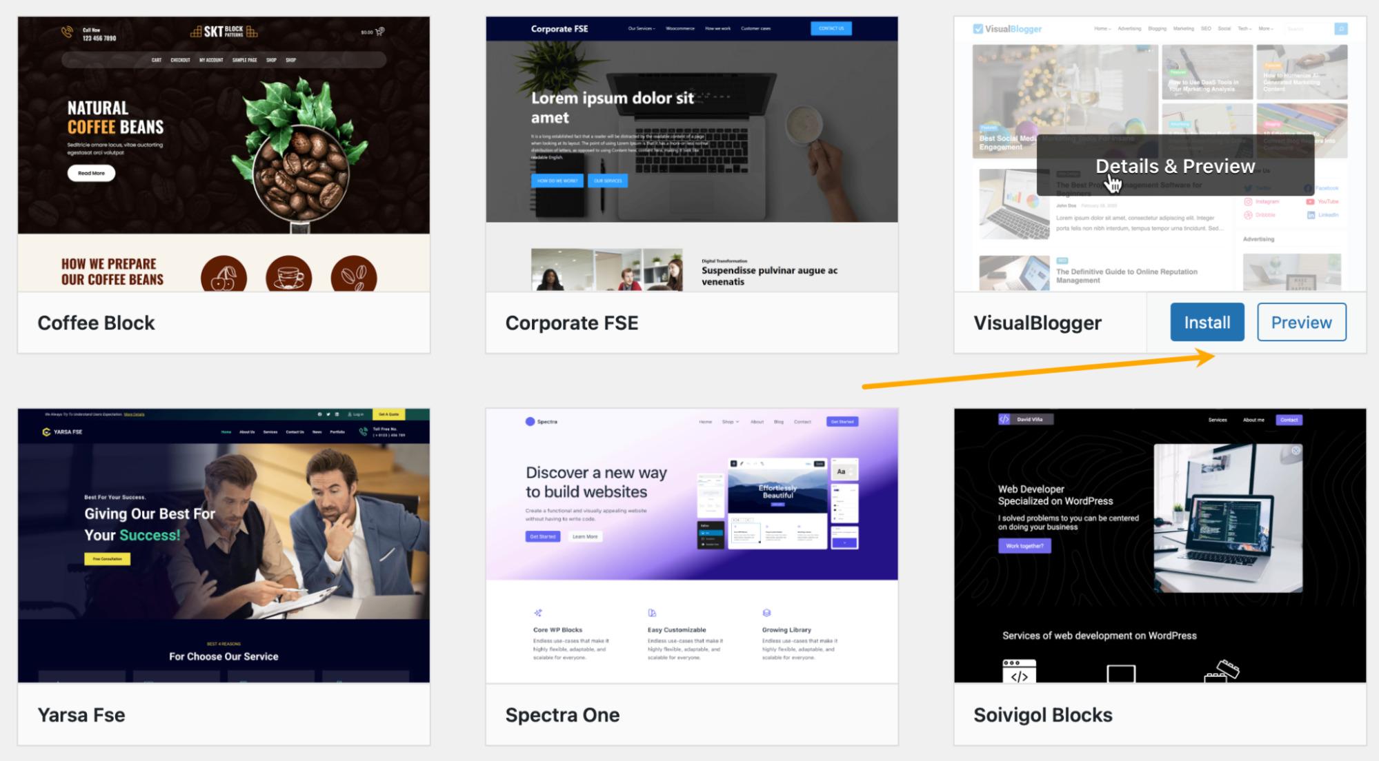 Probar plantillas en WordPress es fácil