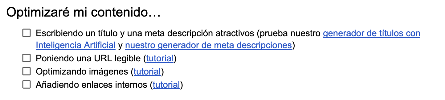 Planificando cómo haré que mi contenido sea único