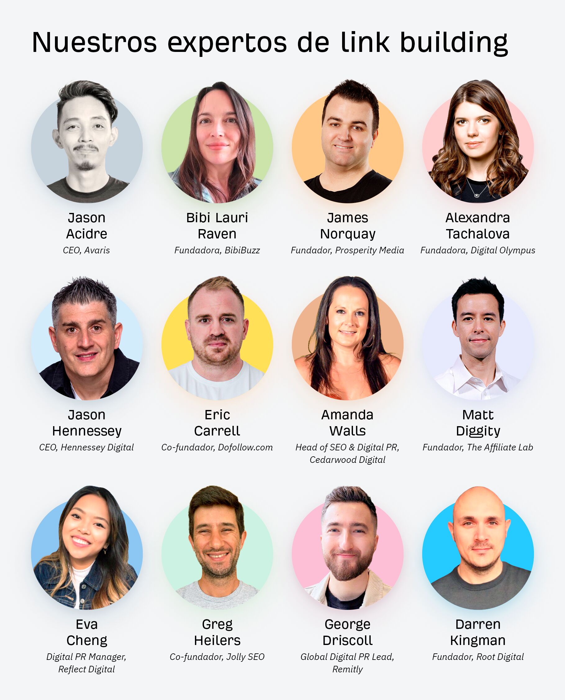 Nuestros expertos de link building