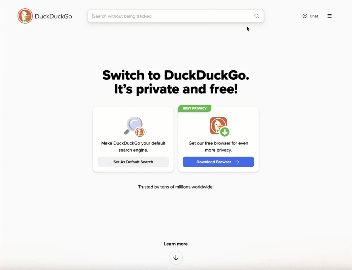 DuckDuckGo Bangs