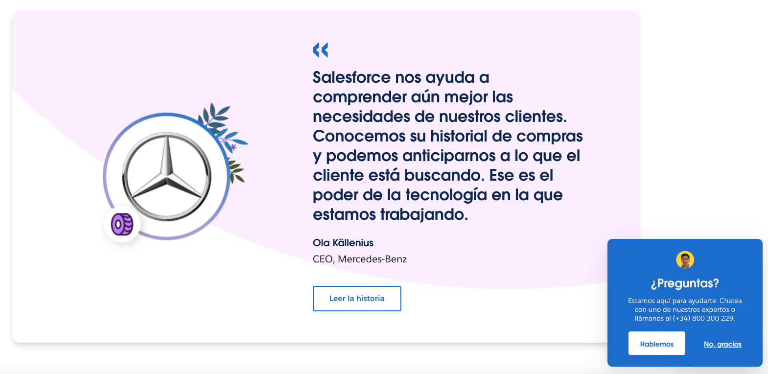 Web de Salesforce