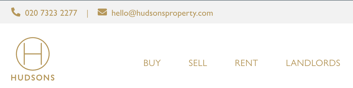 Mantén visibles en todo momento las principales opciones de contacto.