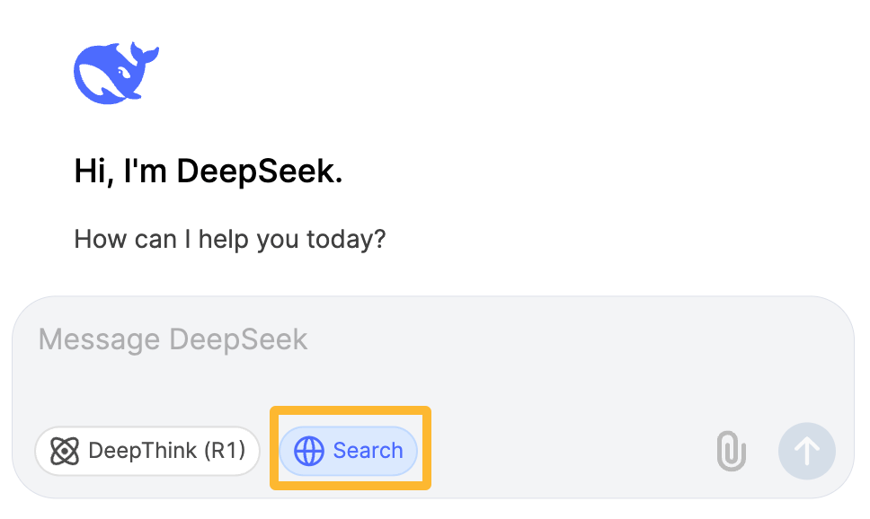 Búsqueda en DeepSeek