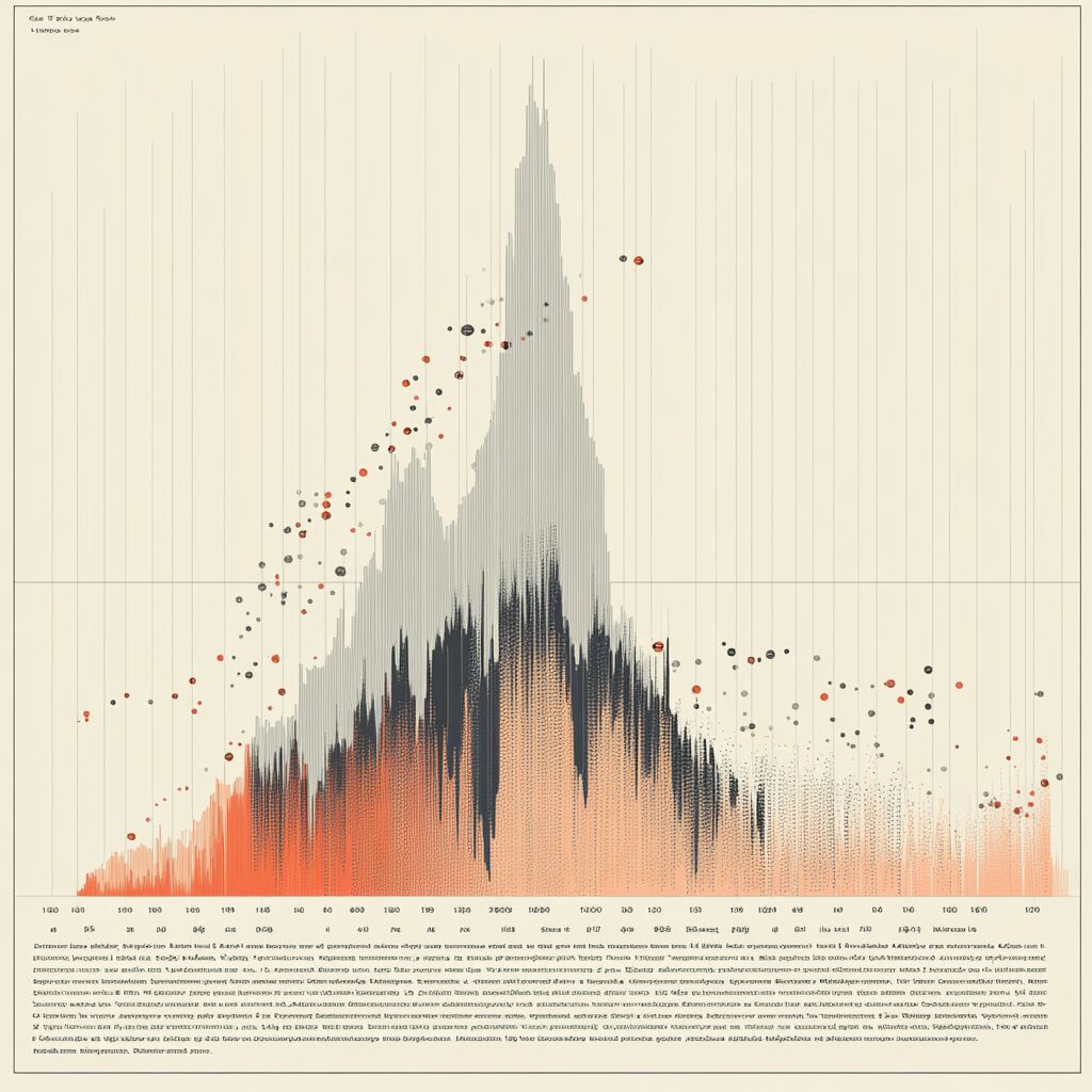 Midjourney suele fallar en la generación de gráficos de datos.