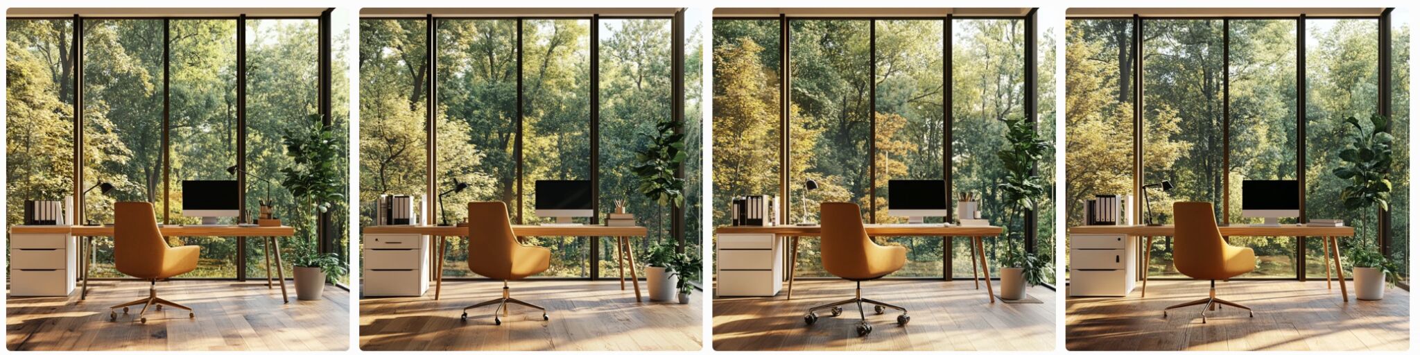 Variaciones de imágenes en Midjourney.