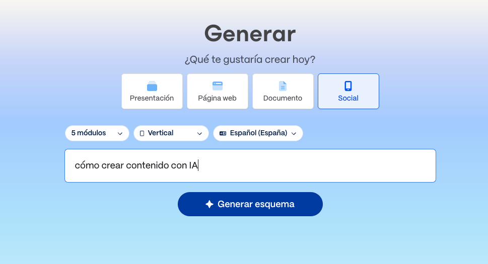 Captura de pantalla de Gamma