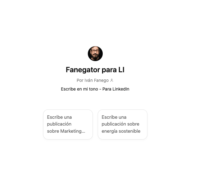 GPT personalizado para escribir en LinkedIn