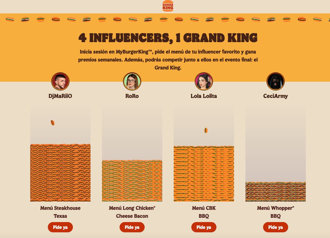 Campaña de Burger King