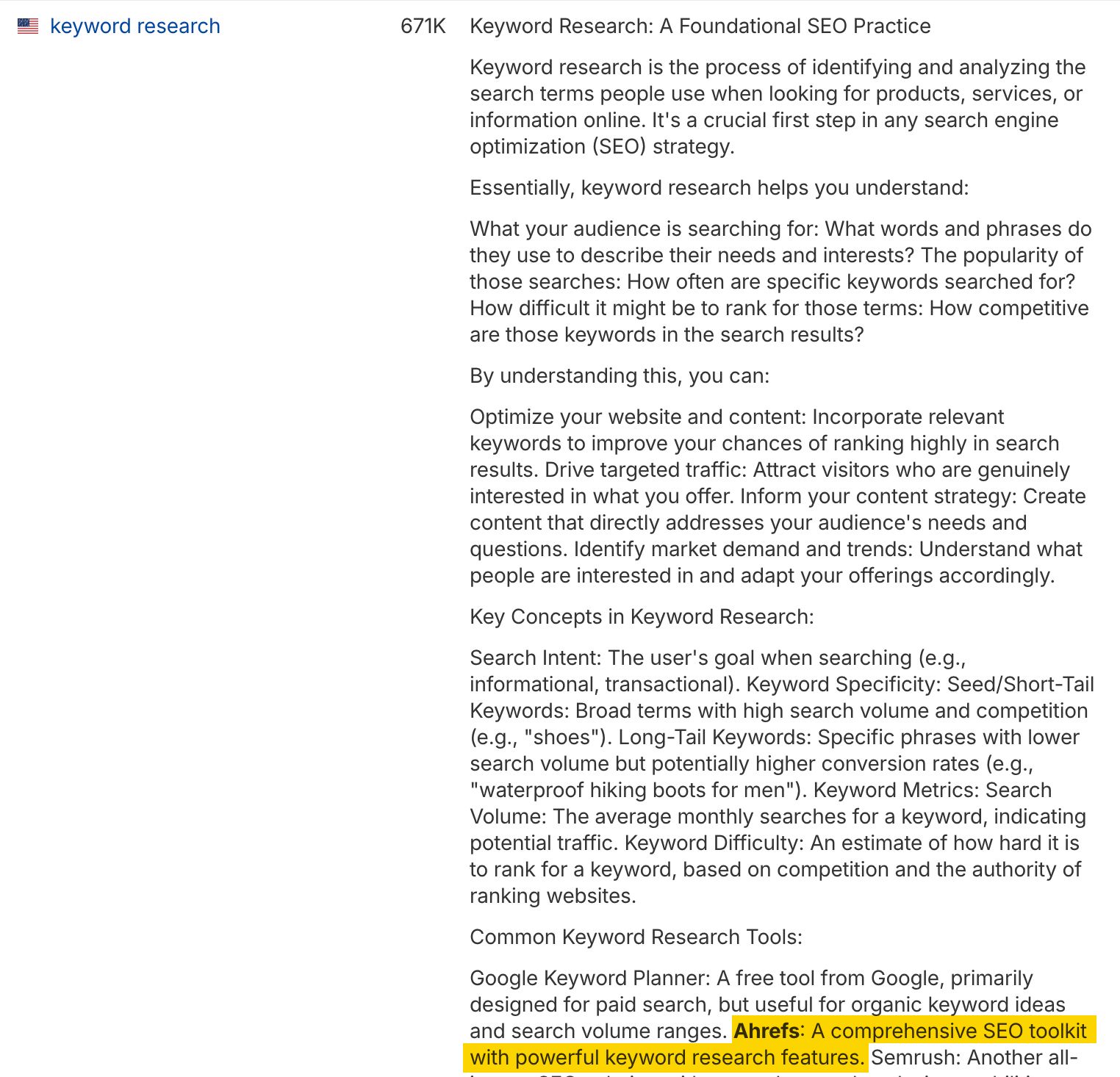 Ver qué respuestas está generando el AI Mode sobre tu marca