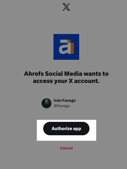Autorización de conexión