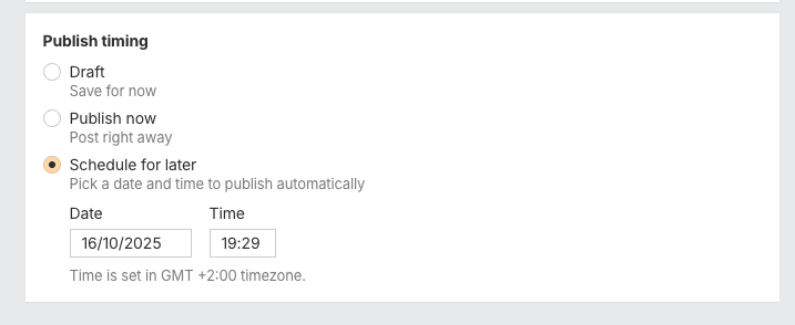 Programar tuits en Social Media Manager de Ahrefs