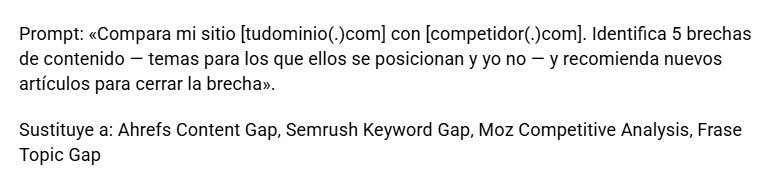 Un prompt de ChatGPT