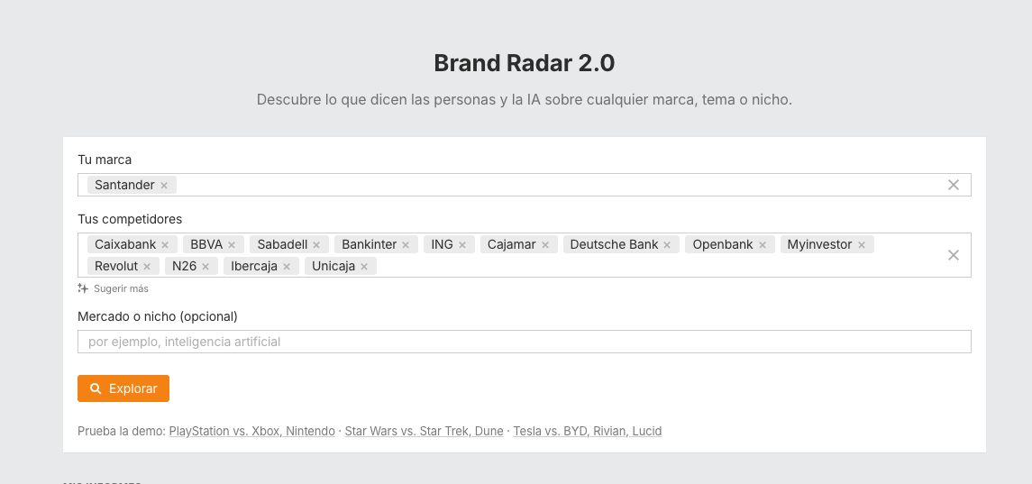 Usando Brand Radar de Ahrefs