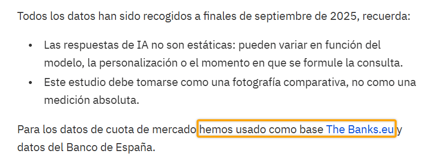 Ejemplo de enlaces externos en una publicación de blog de Ahrefs.