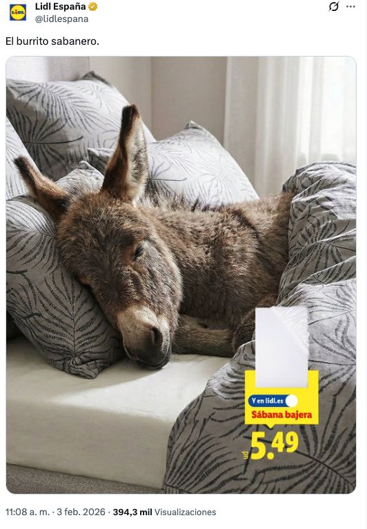 El burrito sabanero de Lidl