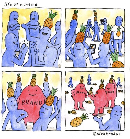 La vida de un meme