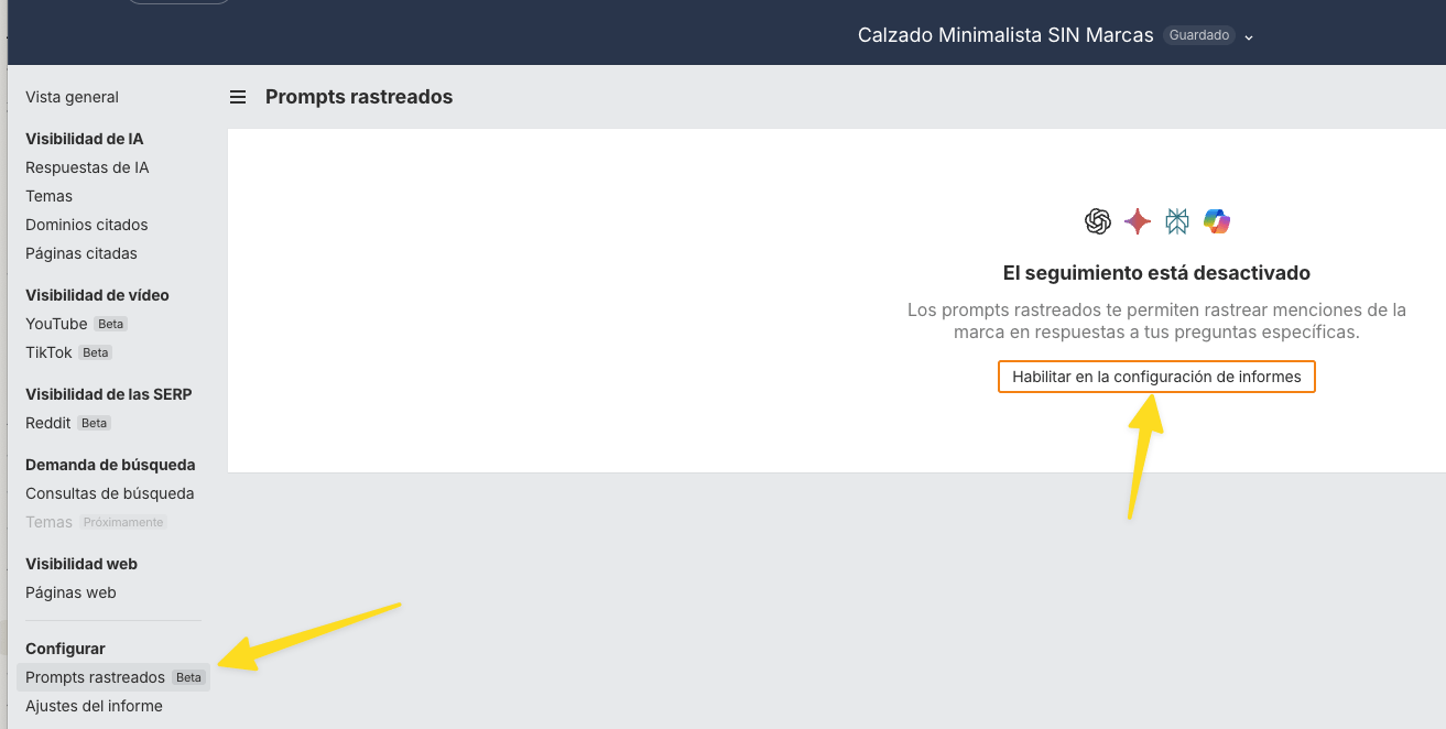 Añadiendo Prompts personalizados