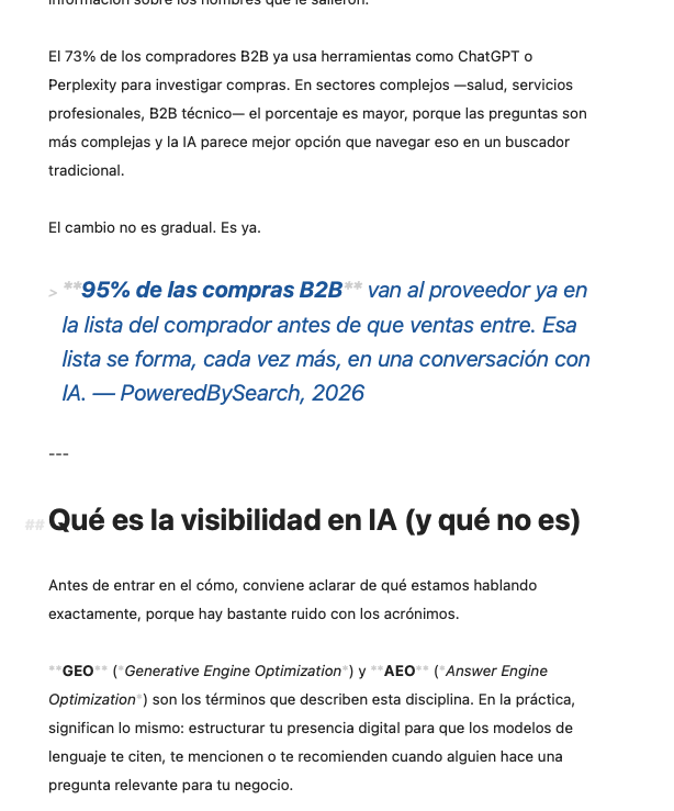 Ejemplo del borrador final
