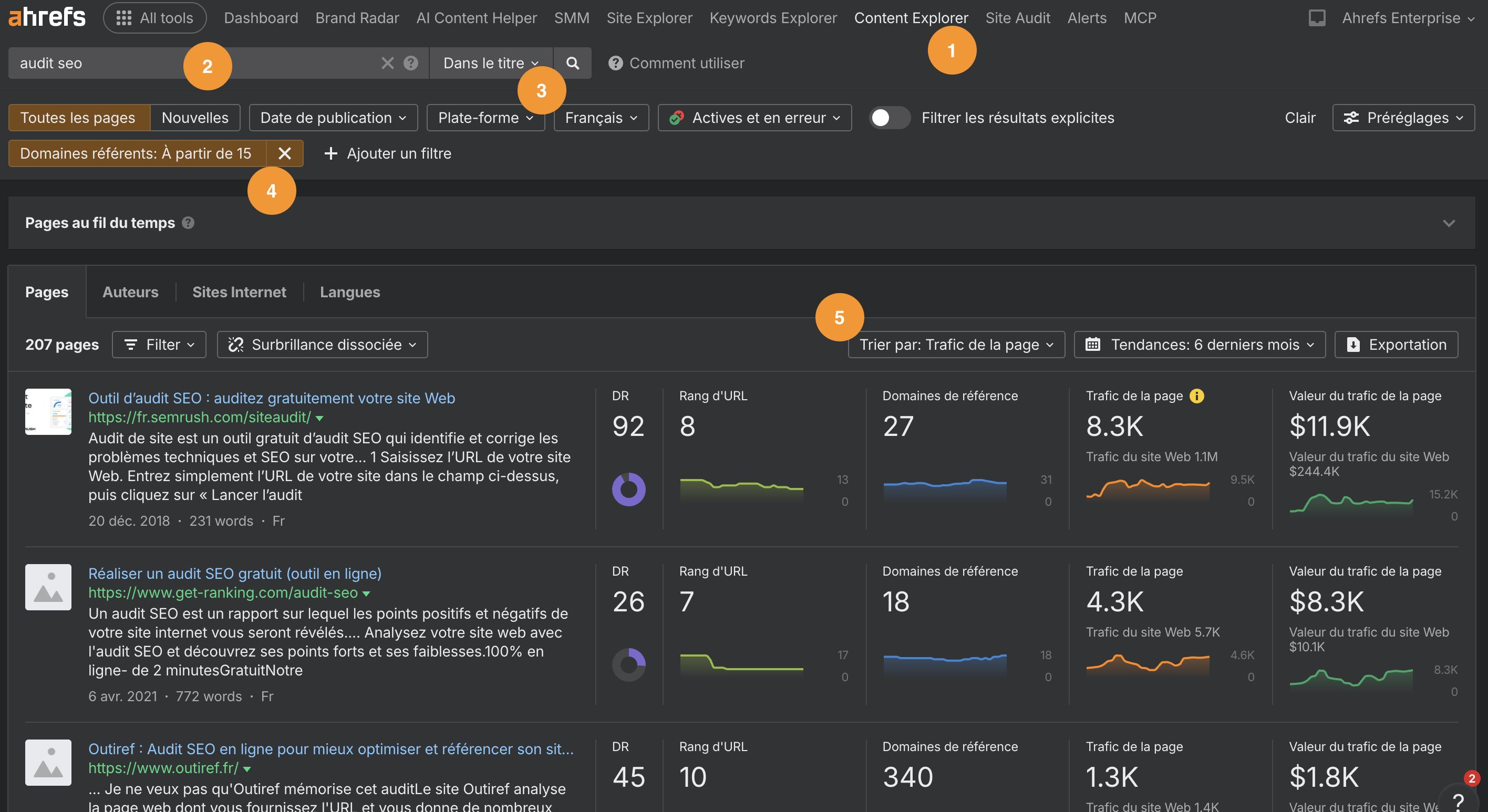 trouver-articles-beaucoup-backlinks-exemples-ahrefs-content-explorer