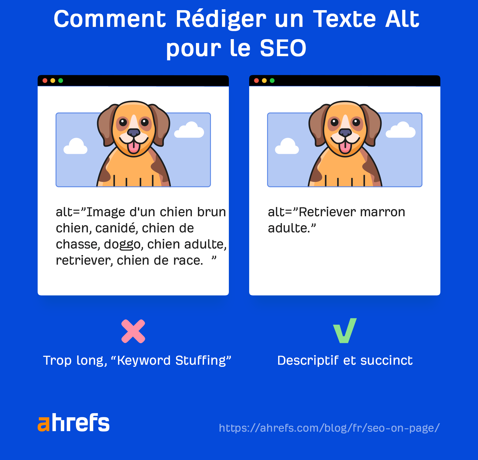 Comment rédiger un texte Alt pour le référencement