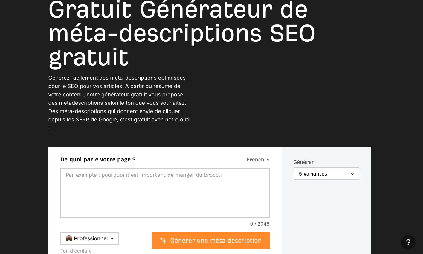 generateur-meta-descriptions-seo-articles-gratuit-ahrefs