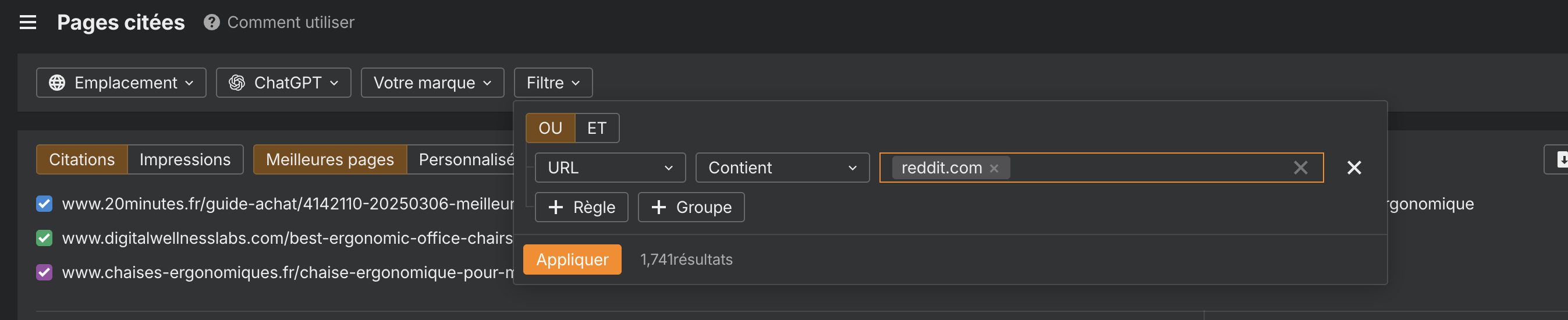 trouver-subreddit-interessants-pour-visibilite-ia-avec-brand-radar-tuto