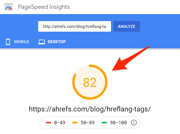 pagespeed insights