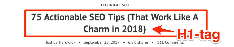 h1 tag seo tips 1