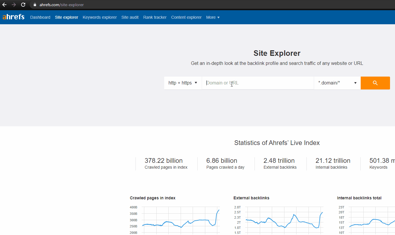 export traffic value