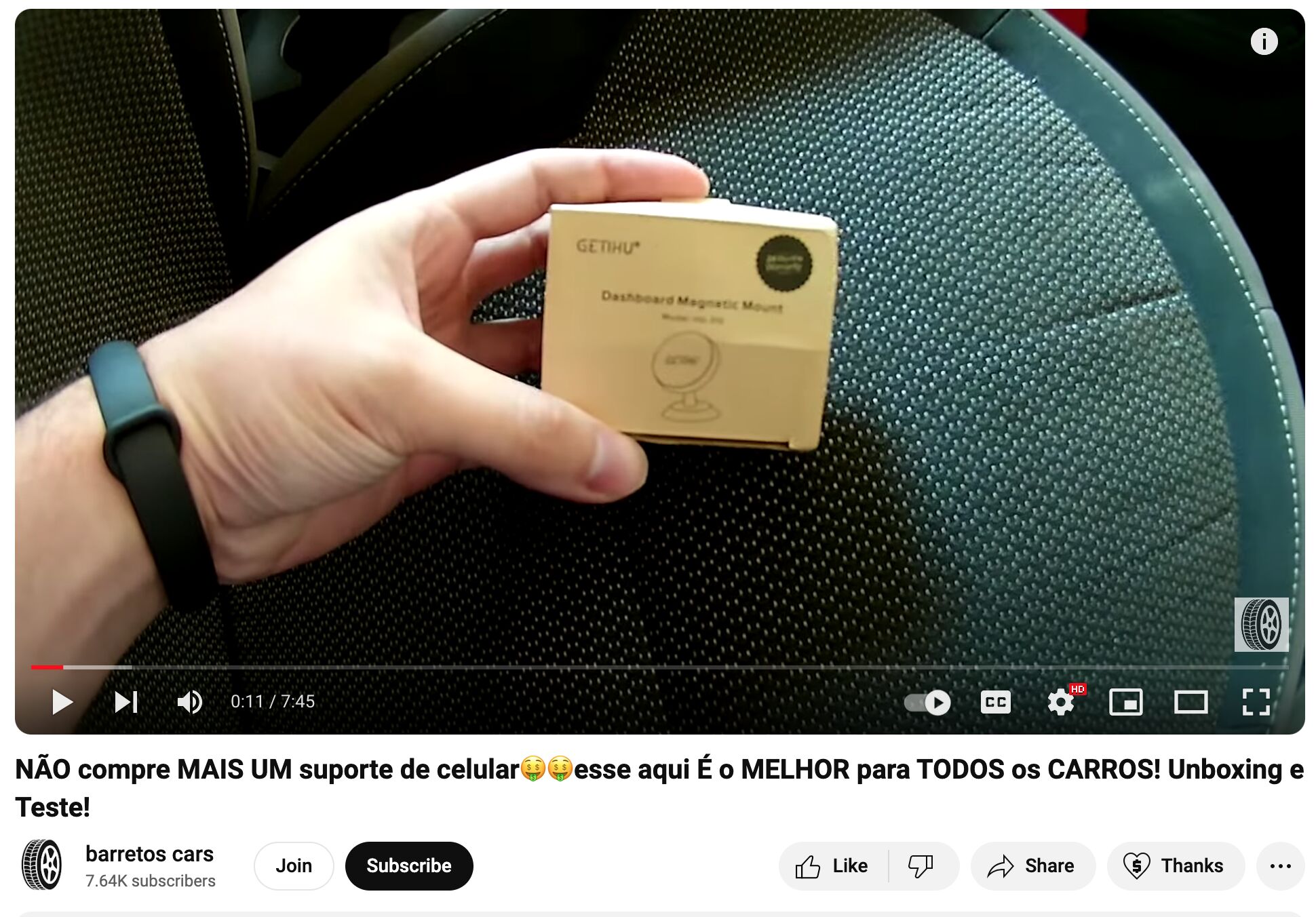 Example of demonstrating experience in content