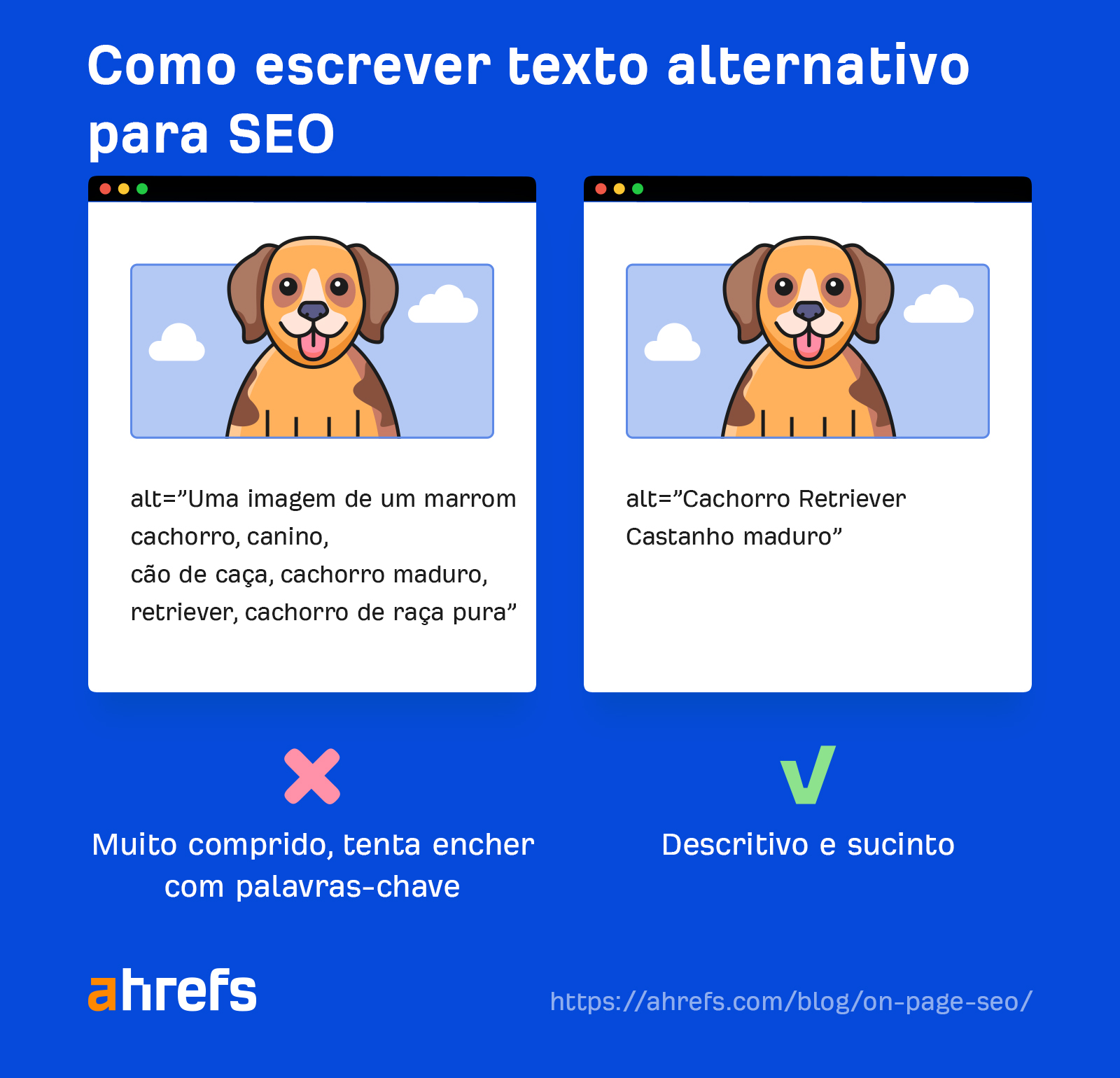 How to write alt text for SEO