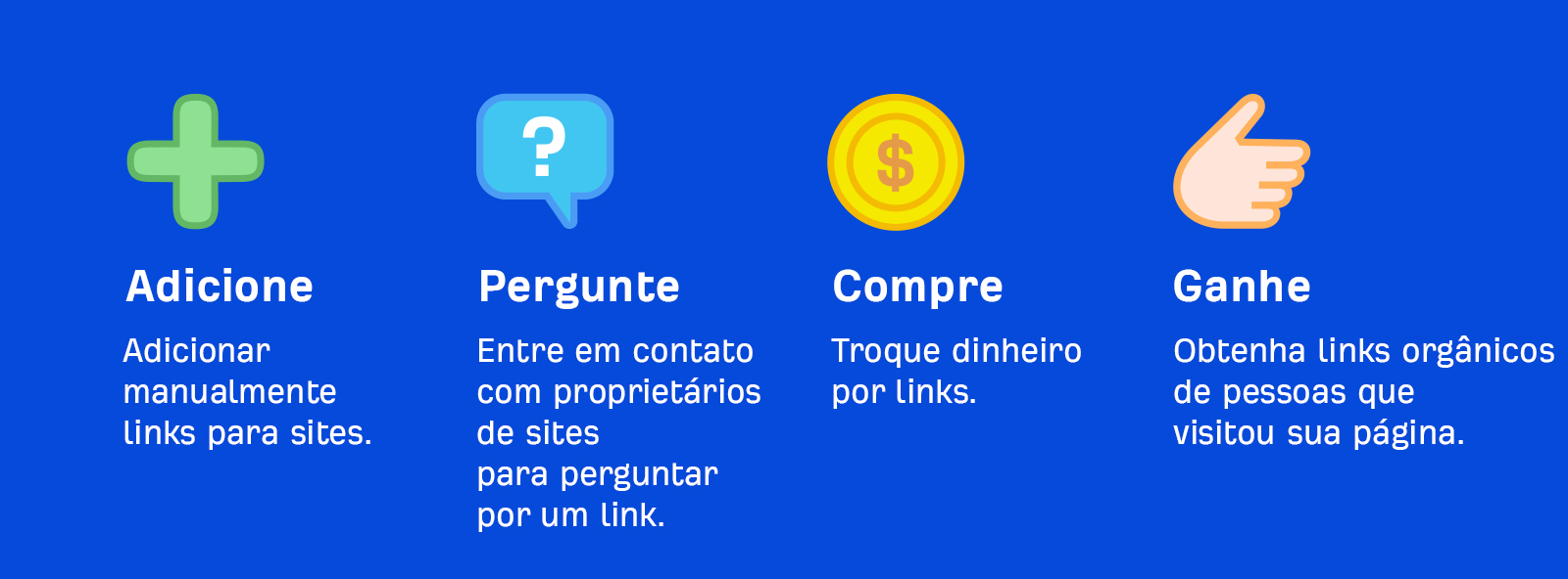 Four ways to get backlinks