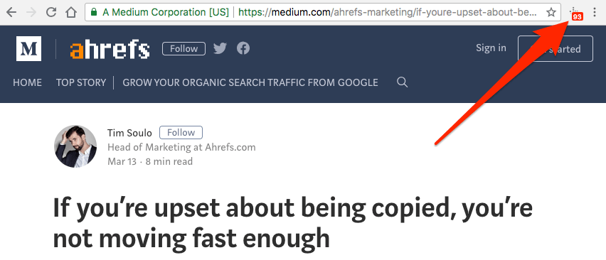 domain rating toolbar