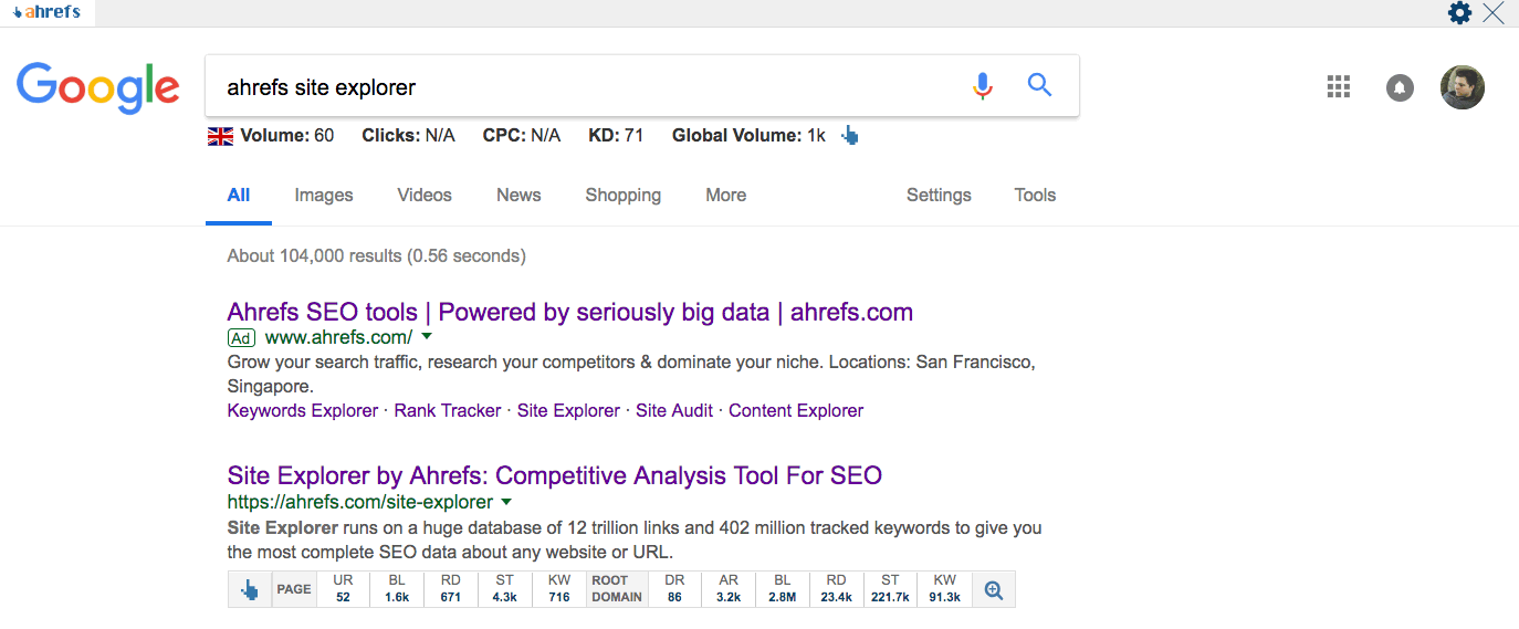 jump to ahrefs reports