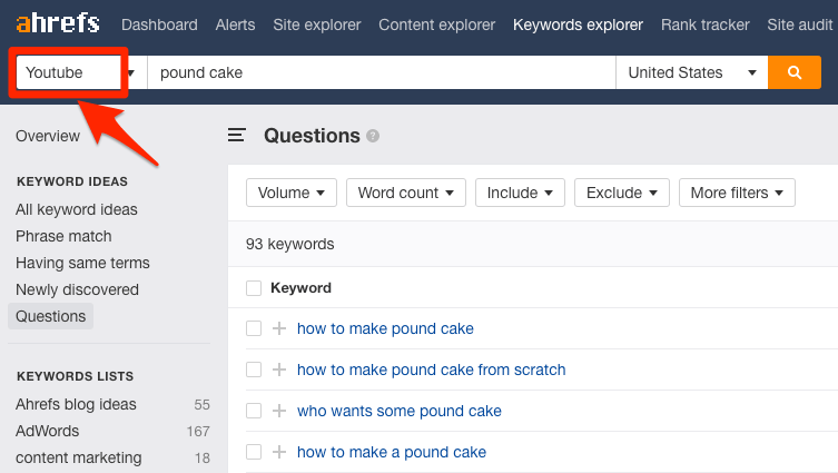 youtube keywords explorer