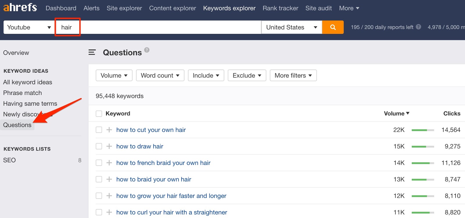 Keywords Explorer 1