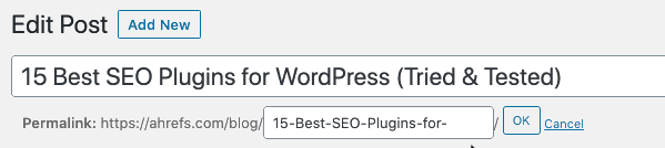 wordpress slug lowercase