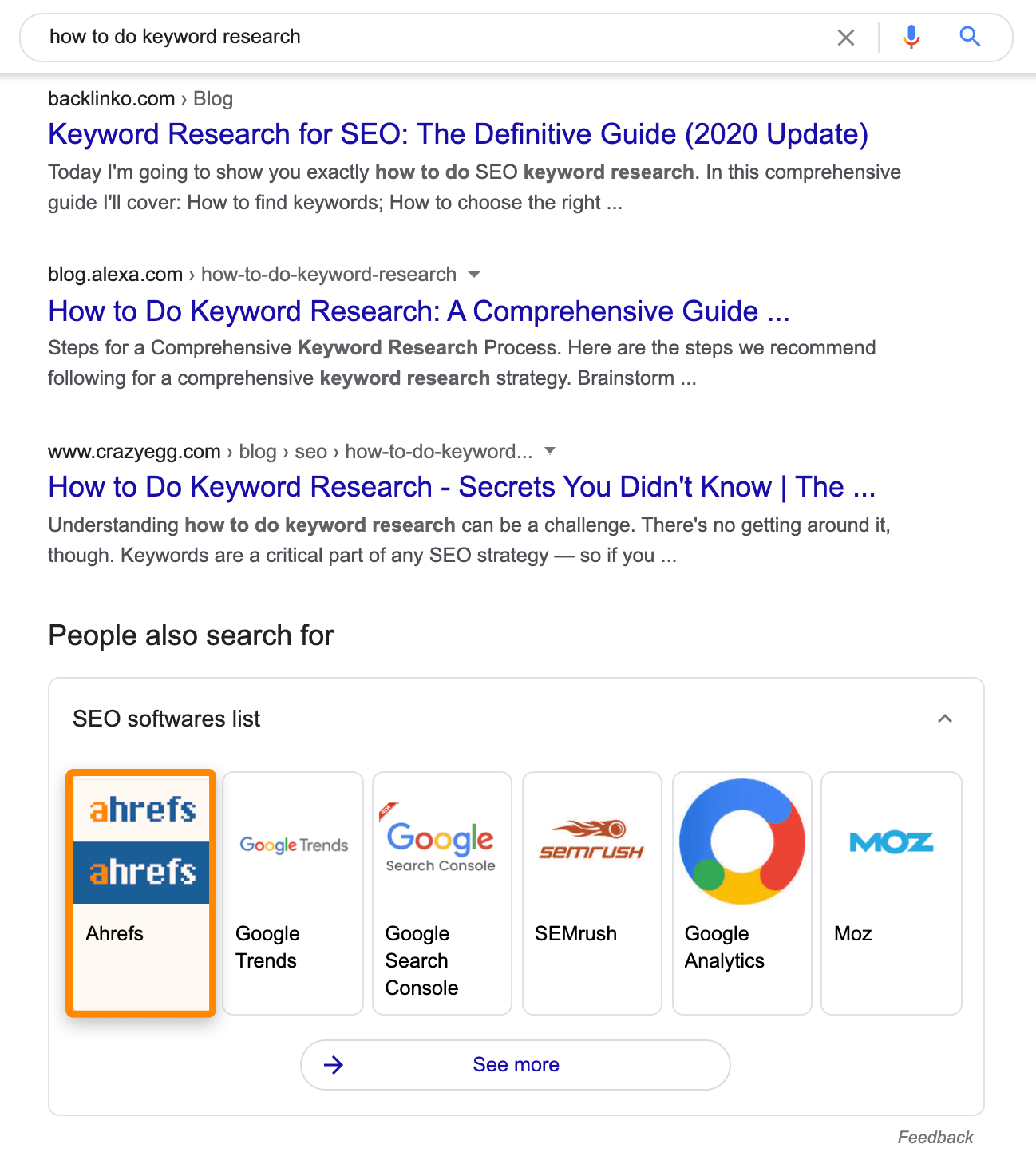 3 knowledge graph result